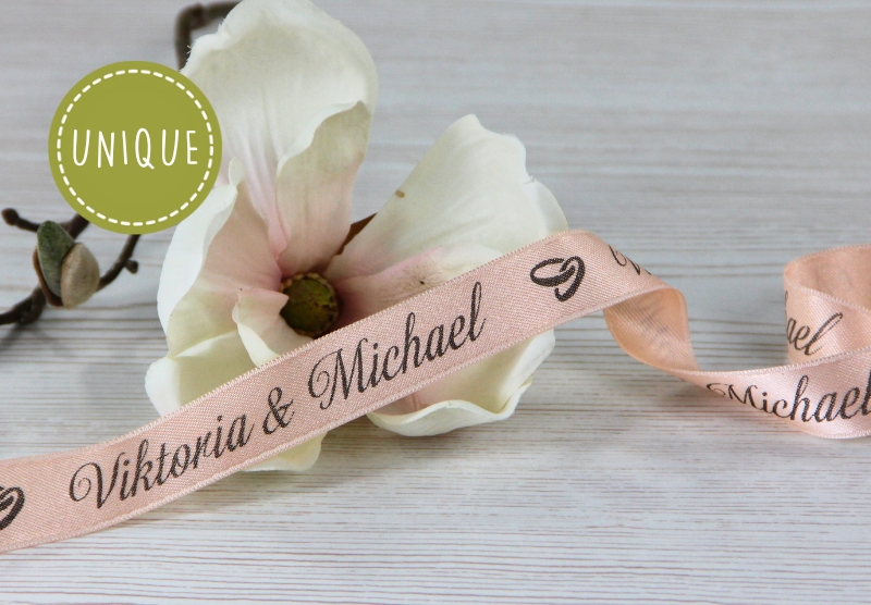 Satinband personalisiert