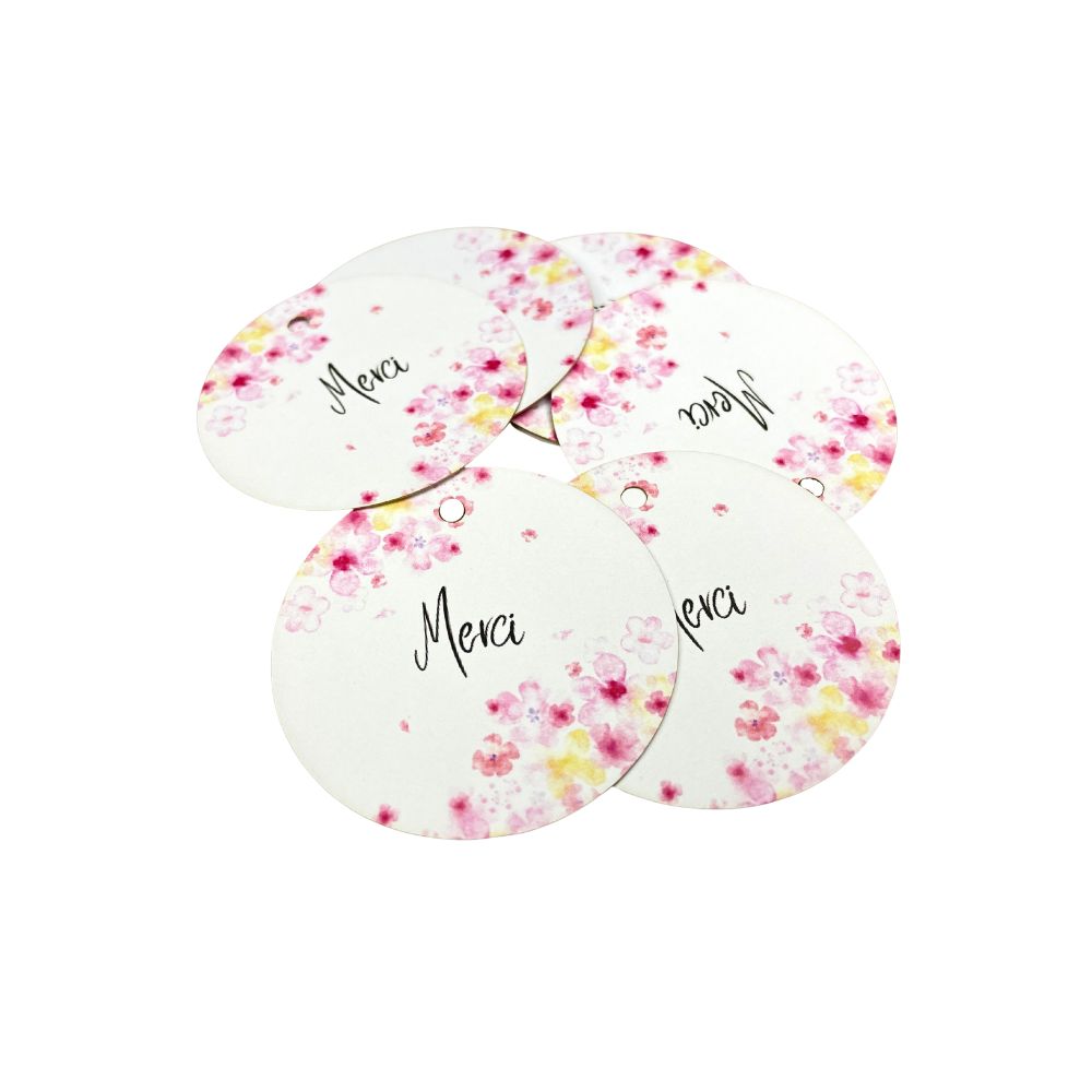 ER-Hangtag-Aquarell-Blumen-Rosa-5 Hang tags | étiquette cartonnée "Fleurs roses" - français
