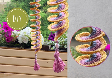 Tourbillon à vent – Moulin à vent au crochet