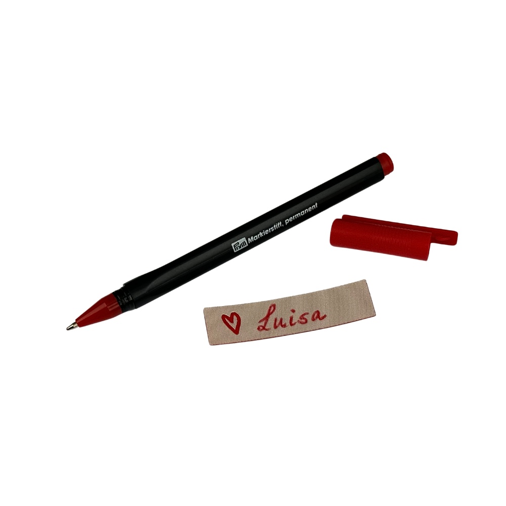 Prym Crayon pour marquer le linge, rouge