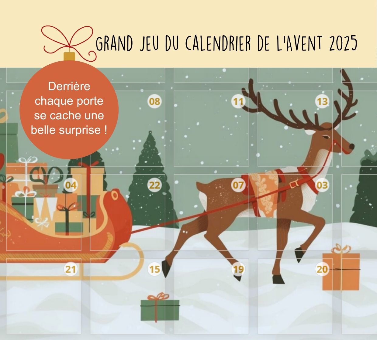 Calendrier de l'Avent 2025