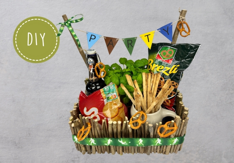 Fabriquer un panier cadeau de fête