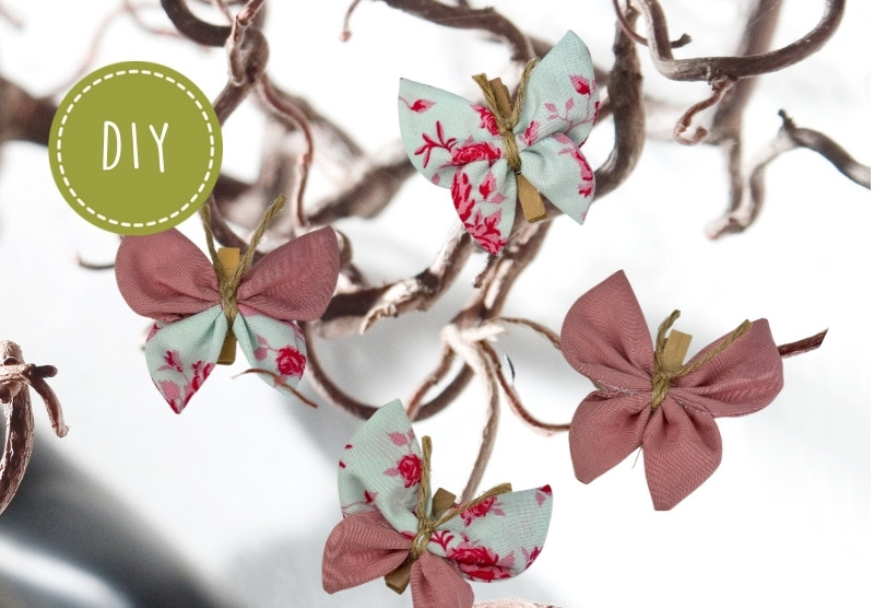 Stoffschmetterlinge naehen