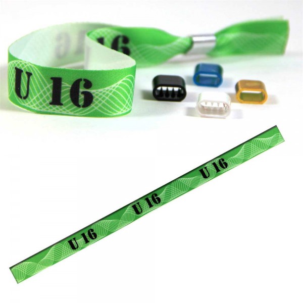 Partyarmband "U 16" Design 5, Eintrittsband
