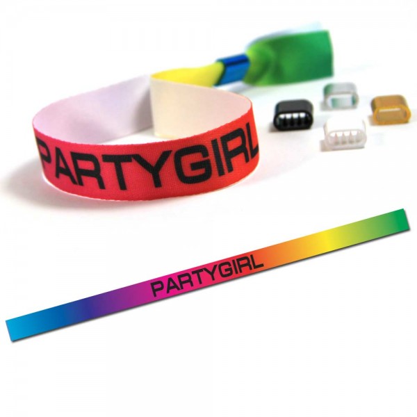 ruban bracelet de soirée “Partygirl” design 10
